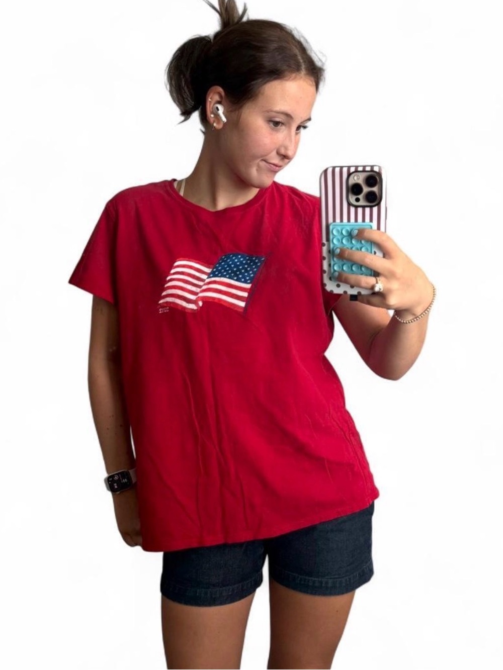 Faded Glory Y2K Vintage Americana Short Sleeve Tee